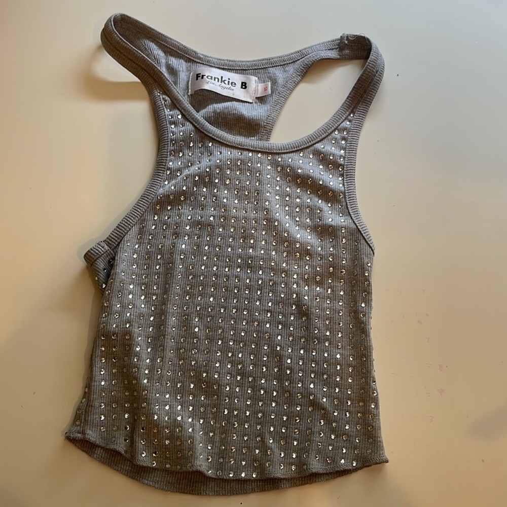 Frankie B Crystal XS Gray
